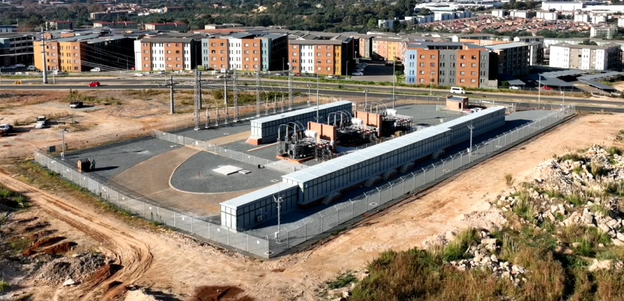 Fleurhof substation, South Africa