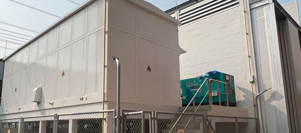 A modular substation, prefabricated by TGOOD